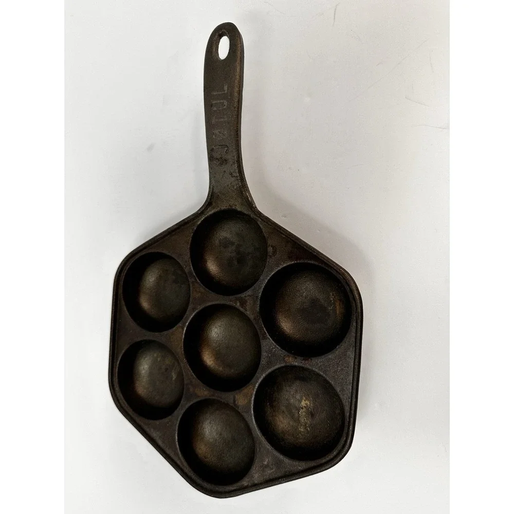 Jøtul Cast Iron Aebleskiver Pan #1 Product of Norway